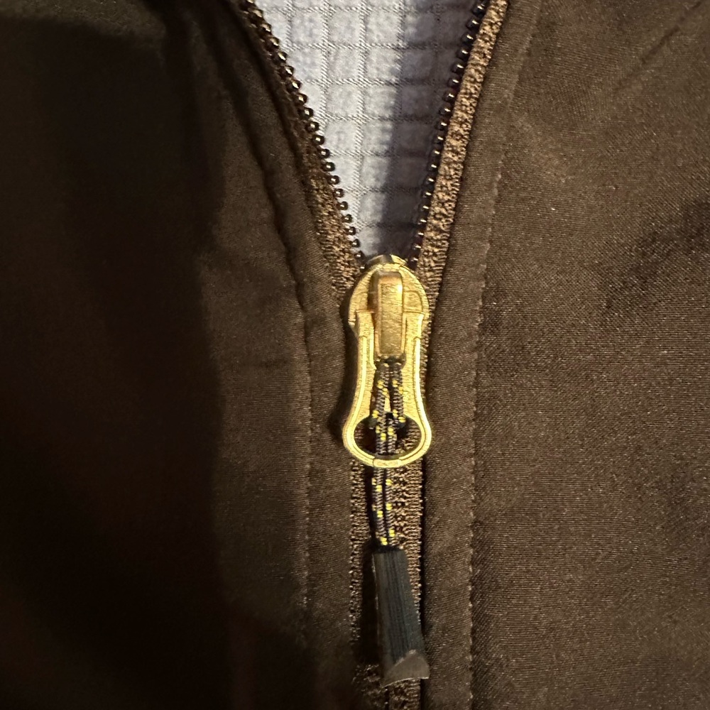 Lands End Large Navy Soft Shell Jacket Euc - image 8